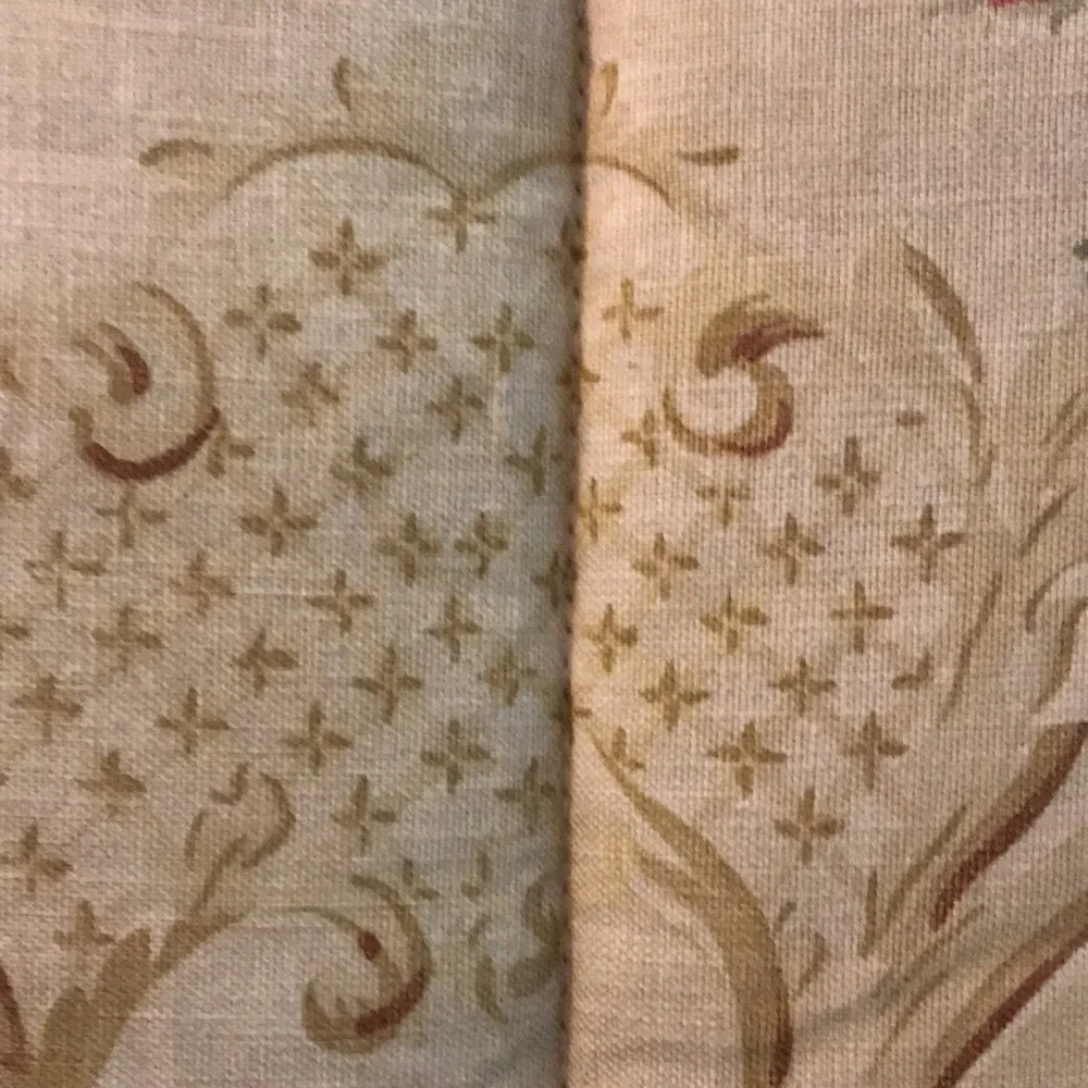 Lauren Ralph Lauren Grosvenor Square Comforter Pink Roses Tea Stain Full Queen